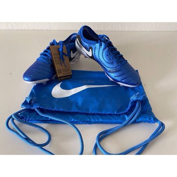 Nike Tiempo Legend 10 Elite FG Soccer Cleats DV4328-400 Men's Size 6.5 Women's 8 - Picture 4 of 13